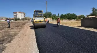 Enez İlçesinde Yol Yapım Çalışması