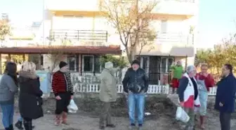 Kaymakam Nazlı ve Başkan Yardımcısı Bacan Selden Zarar Gören Bölgeleri Mercek Altına Aldı