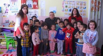 Albay Davut Kulalar Kreş Öğrencileriyle Bir Araya Geldi