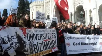 Beyazıt Meydanı'nda Ohal ve Khk'lara Karşı Eylem