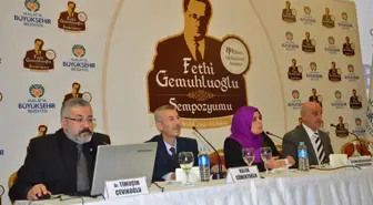 Fethi Gemuhluoğlu Sempozyumu Tamamlandı