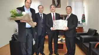 Başkan Şirin'den Baro Başkanı Arslan'a İade-i Ziyaret