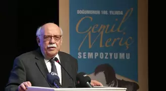 Doğumunun 100. Yılında Cemil Meriç Sempozyumu'