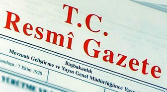 İçişleri Bakanlığı Kararı Resmi Gazete'de