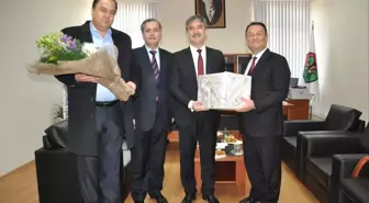 Başkan Şirin'den Baro Başkanı Arslan'a İade-i Ziyaret