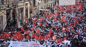 Halep İçin Özgürlük Yürüyüşü İstanbul'da Gerçekleştirildi