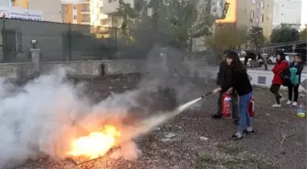 Muratpaşa Gençlik Evi'nde Yangın Tatbikatı