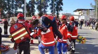 Umke'den Nazilli Devlet Hastanesi'nde Gerçeğini Aratmayan Tatbikat