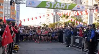 Mersin Maratonu Erkek ve Kadınlarda Kenya'nın -2