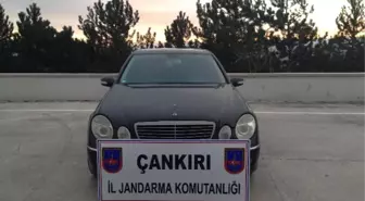 Çankırı'da Kaçak Araç Yakalandı