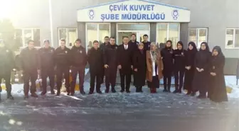 Çevik Kuvvet Polisine Taziye Ziyareti