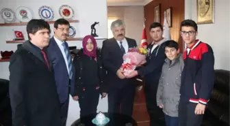Emniyet Müdürü Hasan Çevik'e Taziye Ziyareti