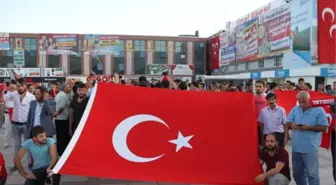 Erzincan'da Teröre Tepki Yürüyüşü