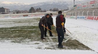 Erzincan Şehir Stadı Galatasaray Maçına Hazırlanıyor