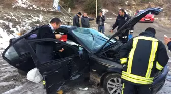 Kastamonu'da Trafik Kazası: 2 Yaralı