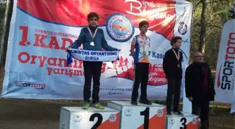 Oryantiring Yarışlarında Bursa'ya 11 Madalya