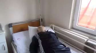 Yaşlı Adamın Kaldığı Konteyner Yandı