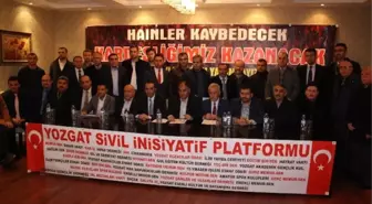 Yozgat Sivil İnisiyatif Platformu Terörü Lanetledi