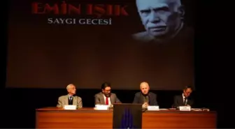 Emin Işık'a Saygı Gecesi Düzenlendi