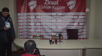 Galatasaray- Anagold 24erzincanspor Karşılaşmasının Ardından