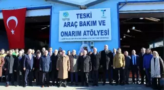 Teski'nin Araç Bakım ve Onarım Tesisi Açıldı