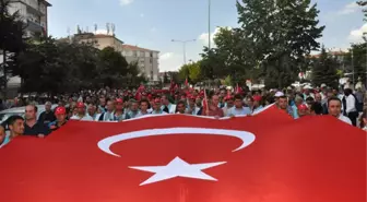 Kaman Teröre Karşı Tek Yürek Oldu