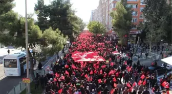 Şanlıurfa'da Binlerce Kişi Terörü Kınadı