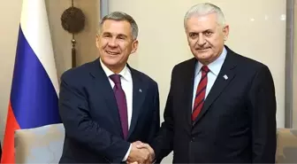 Tataristan Cumhurbaşkanı Minnihanov Ankara'da