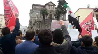 İstanbul'da İran Protestosu