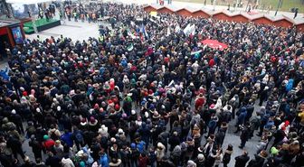Bosna Hersek'te Halep'e Destek Mitingi Düzenlendi
