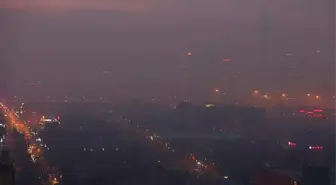 Çin'de Hava Kirliliğinde Kırmızı Alarm