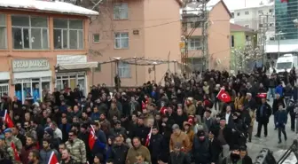 Çukurca'da Teröre Lanet Yürüyüşü