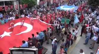 Bayramiç'te Teröre Tepki Yürüyüşü