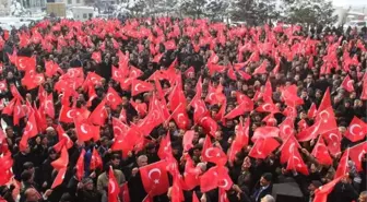 Hakkari'de 'Teröre Lanet' Mitingi