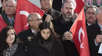 Nevşehir'de Teröre Lanet, Şehitlere Dua