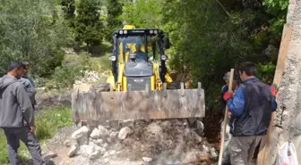 Akseki Belediyesinden Yol Genişletme Çalışmaları