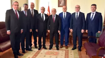 Başkan Kayda, Kaymakam Çelenkoğlu'nu Bilgilendirdi