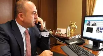 Çavuşoğlu, Kerry ile Telefonda Görüştü