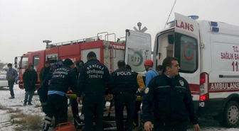 Buzlanma Kazayı Beraberinde Getirdi: 2 Yaralı