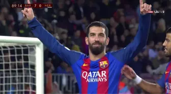 Arda Turan, Hercules Maçında 3 Gol 1 Asistlik Performans Sergiledi