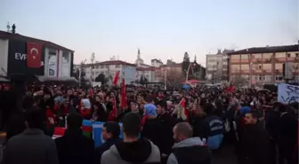 Bartın'da 'Şehitlere Saygı, Teröre Lanet' Yürüyüşü