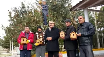 Kahta'da, Kuşlar Donmaktan Kurtarılıyor