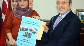 Zonguldak'ta Ortaokul Öğrencilerinden Halep'e Yardım