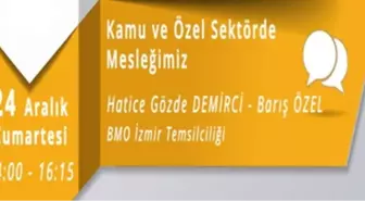 Kamu ve Özel Sektörde Mesleğimiz