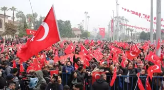 Mersin Teröre Karşı Tek Yürek Oldu