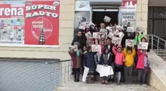 Minik Öğrencilerden Mardin Arena Gazetesi'ne Ziyaret