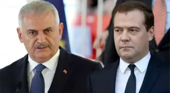 Başbakan Yıldırım'dan Rus Mevkidaşı Medvedev'e Taziye Telefonu