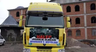 Diyarbakır'dan Halep'e 6 Tır'lık Yardım