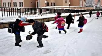 Muş'ta Okullar Tatil Edildi