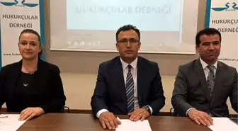 Hukukçular Derneği Başkanı Sarı'dan Açıklama